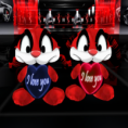 ours noir et rouge